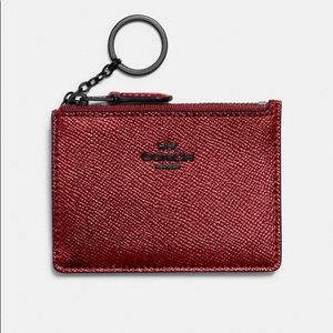 Coach Metallic Mini ID Wallet